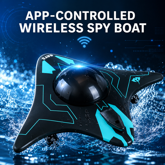 WiFi RC Camera Boat – Smartphone-Controlled Underwater View