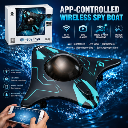 WiFi RC Camera Boat – Smartphone-Controlled Underwater View